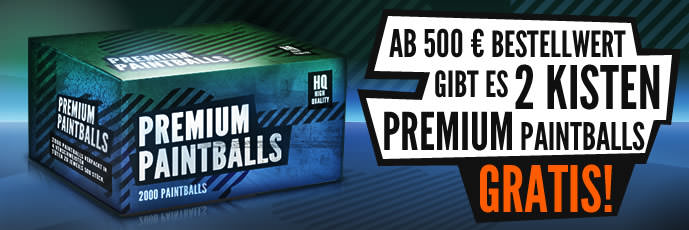 Premium Paintballs gratis! Premium Paintballs gratis!