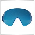 Maskenglas VForce Profiler/Shield chrom/blau