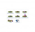 Sup'AirBall Turnierfeld pt-field. Central Modul'Air + Zipper