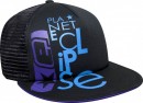 Baseballcap Planet Txt schwarz/blau