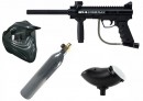 BT4 Combat .68 Cal  schwarz, 12oz CO2, Thermalmaske , Munbox
