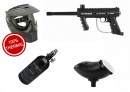 Tippmann Model 98 Custom PS ACT .68 Cal schwarz, 0,8l HP, Thermalmaske, Munbox