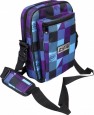 Tablet PC Umhängetasche Plaid lila