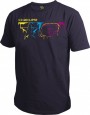 T-Shirt Planet Mens Drip lila
