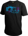 T-Shirt Planet Mens Pixel schwarz