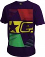 T-Shirt Planet Mens Echo lila