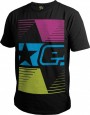 T-Shirt Planet Mens Echo schwarz