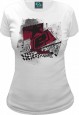 T-Shirt Planet Girls Crazed weiss