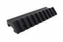 20mm Zusatz Picatinny Rail pt-field mit 45 Grad Winkel schwarz für ETHA EMC Kit