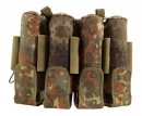 9 Pot (inkl. 5 Loops) pt-field Rebel Pack Flecktarn Molle camo unisize