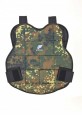 Brustpanzer pt-field flecktarn / schwarz