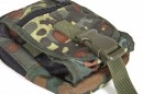 Allzwecktasche mit Molle Schlaufen pt-field flecktarn