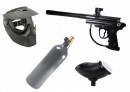New Legion Riot schwarz .68 Cal, 20oz CO2, Singlemaske, Munbox