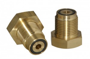 Messing-Adapter für 200/300 bar Speicherflaschen