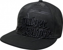 Baseballcap Planet PopTread schwarz