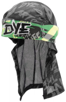 Dye Lime Tiger Head Wrap 