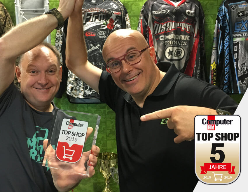 paintball.de ist Computer Bild TOP SHOP 2019