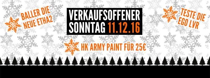4. verkaufsoffener Sonntag bei Paintball.de