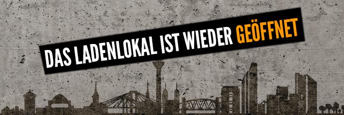 Ladenlokal wieder geöffnet