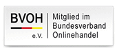 Mitglied im Bundesverband Onlinehandel Mitglied im Bundesverband Onlinehandel