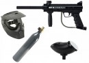 BT4 Combat .68 Cal schwarz, 12oz CO2, Extreme Rage X-Ray single schwarz, Munbox 200er